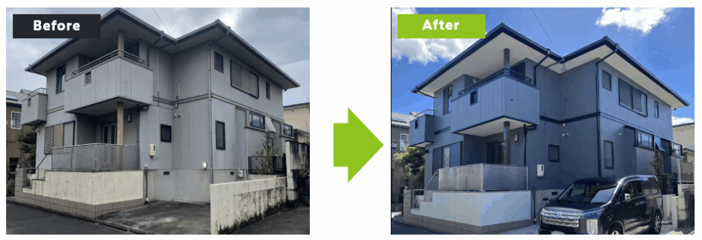 会社吉田塗装店の塗装事例