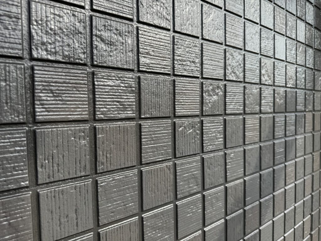 外壁保護クリアーを施工した外壁