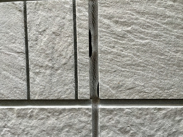 痩せたコーキング